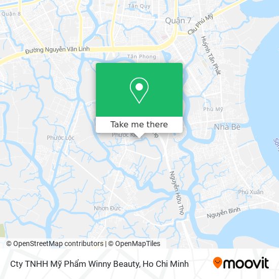 Cty TNHH Mỹ Phẩm Winny Beauty map