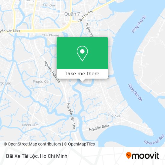 Bãi Xe Tài Lộc map