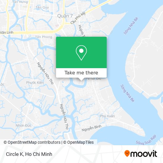 Circle K map