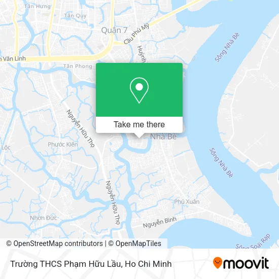Trường THCS Phạm Hữu Lầu map