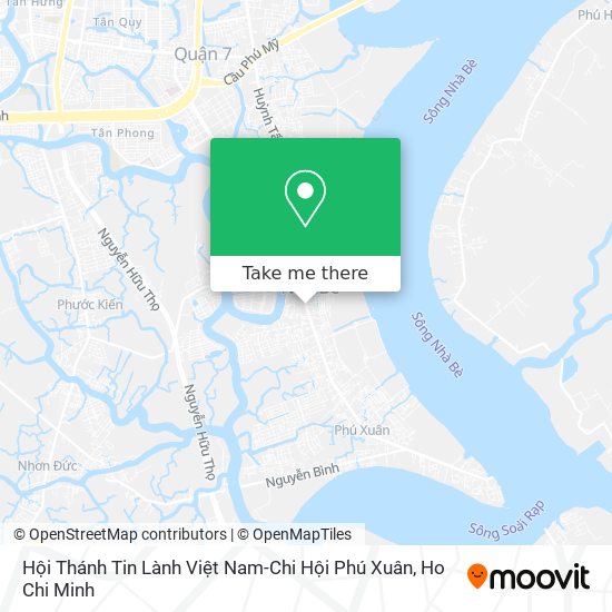 Hội Thánh Tin Lành Việt Nam-Chi Hội Phú Xuân map