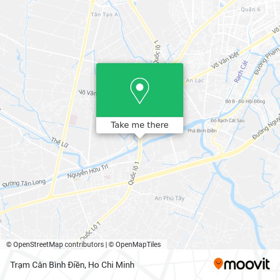 Trạm Cân Bình Điền map