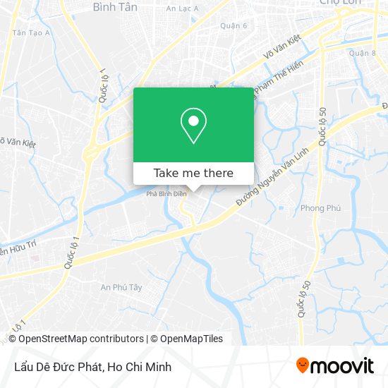 Lẩu Dê Đức Phát map