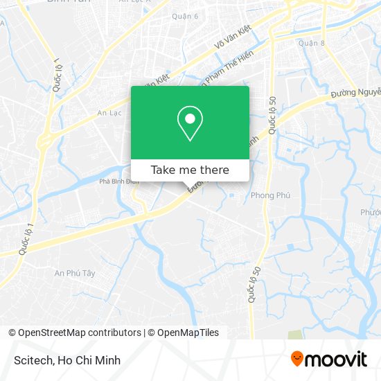 Scitech map
