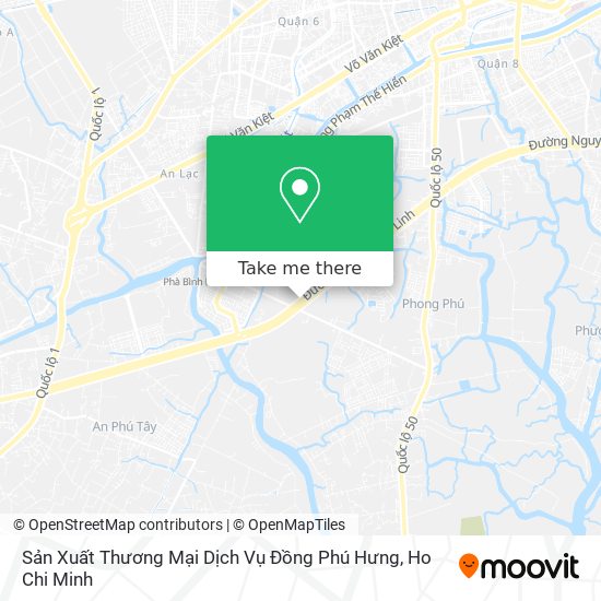 Sản Xuất Thương Mại Dịch Vụ Đồng Phú Hưng map