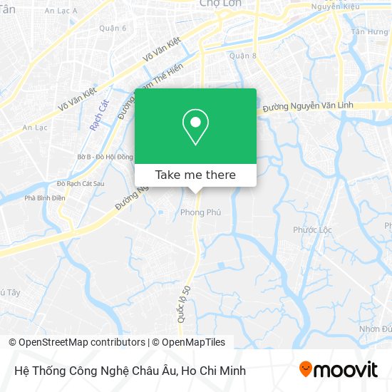 Hệ Thống Công Nghệ Châu Âu map