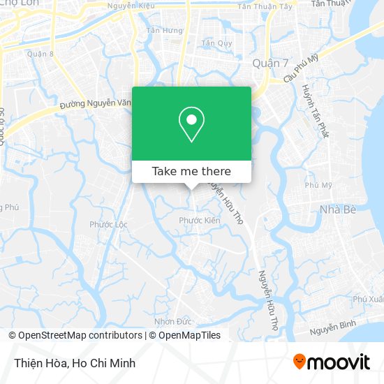 Thiện Hòa map