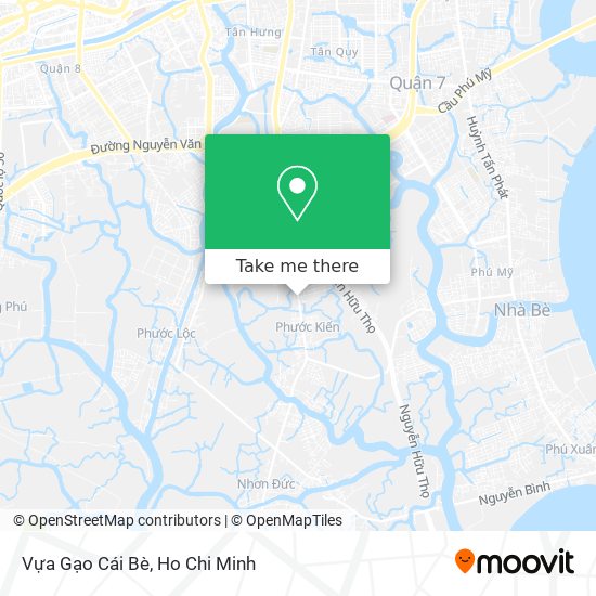 Vựa Gạo Cái Bè map
