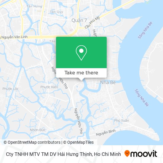 Cty TNHH MTV TM DV Hải Hưng Thịnh map