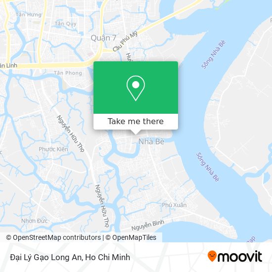 Đại Lý Gạo Long An map