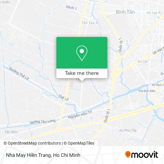 Nhà May Hiền Trang map