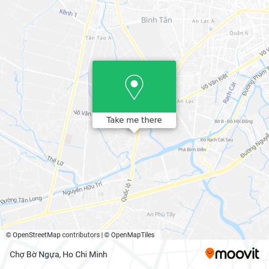 Chợ Bờ Ngựa map