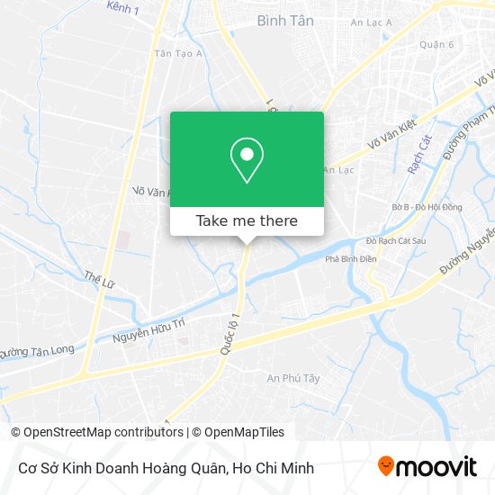 Cơ Sở Kinh Doanh Hoàng Quân map