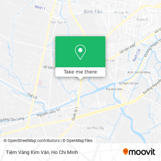 Tiệm Vàng Kim Vân map