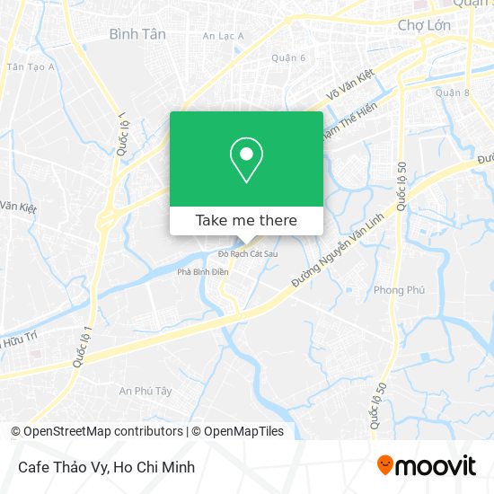 Cafe Thảo Vy map