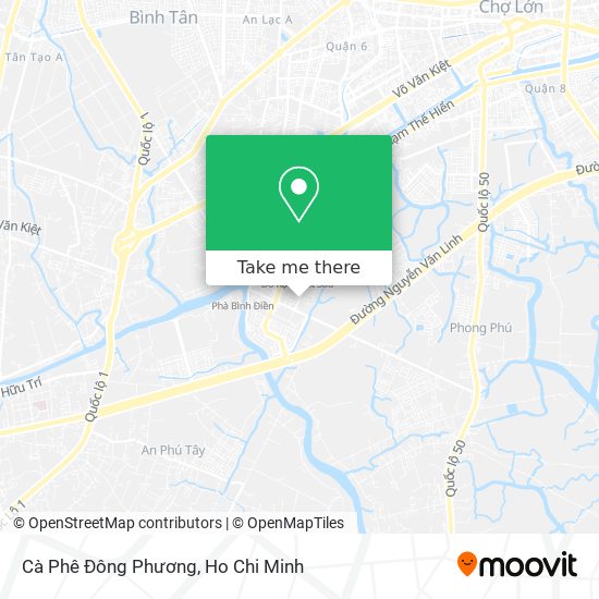 Cà Phê Đông Phương map