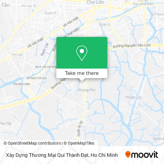 Xây Dựng Thương Mại Quí Thành Đạt map