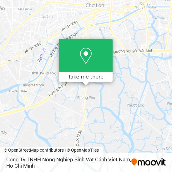 Công Ty TNHH Nông Nghiệp Sinh Vật Cảnh Việt Nam map