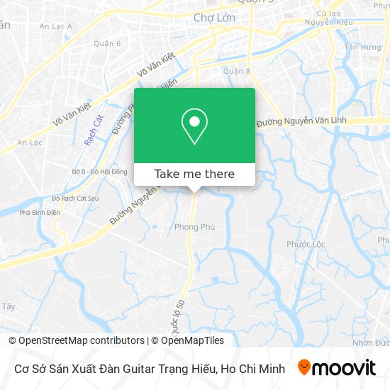 Cơ Sở Sản Xuất Đàn Guitar Trạng Hiếu map