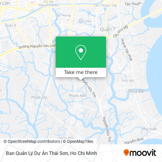 Ban Quản Lý Dự Án Thái Sơn map