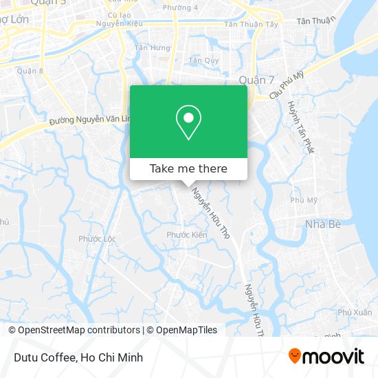 Dutu Coffee map