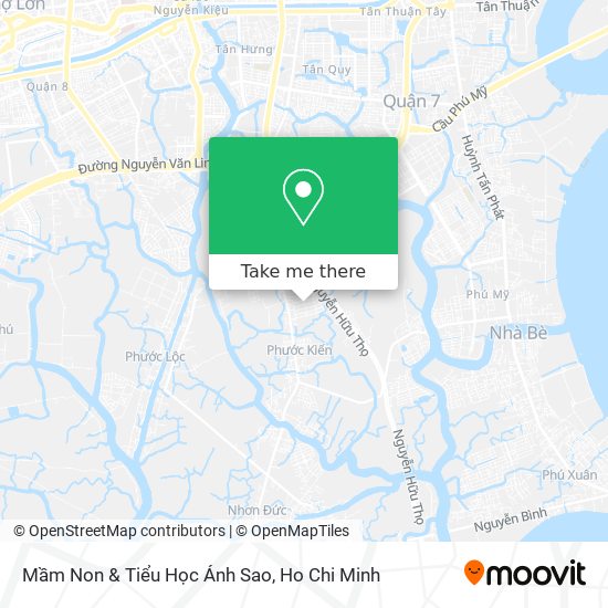 Mầm Non & Tiểu Học Ánh Sao map