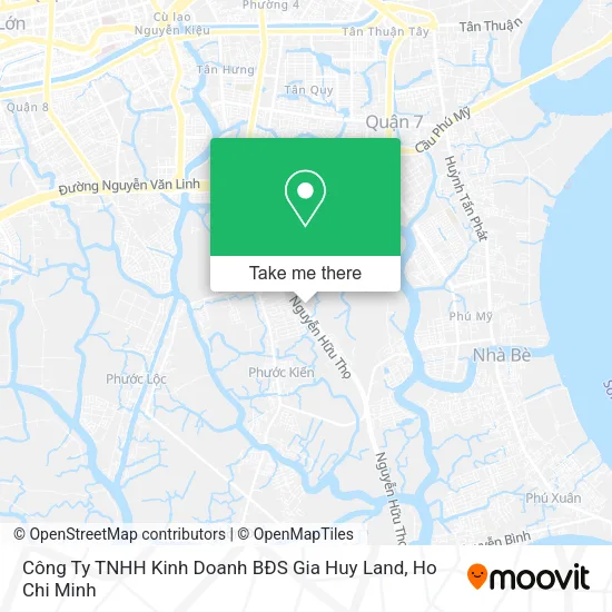Công Ty TNHH Kinh Doanh BĐS Gia Huy Land map