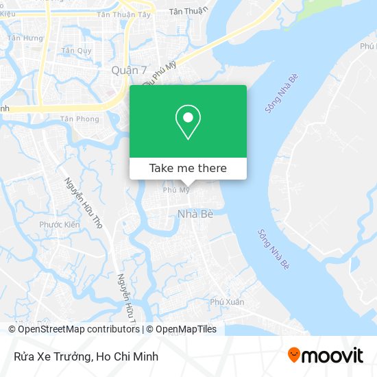 Rửa Xe Trưởng map