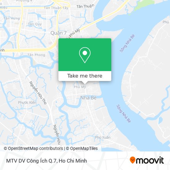 MTV DV Công Ích Q.7 map