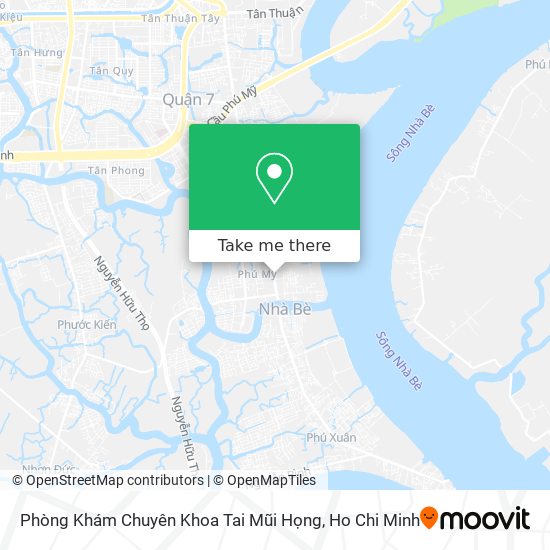 Phòng Khám Chuyên Khoa Tai Mũi Họng map