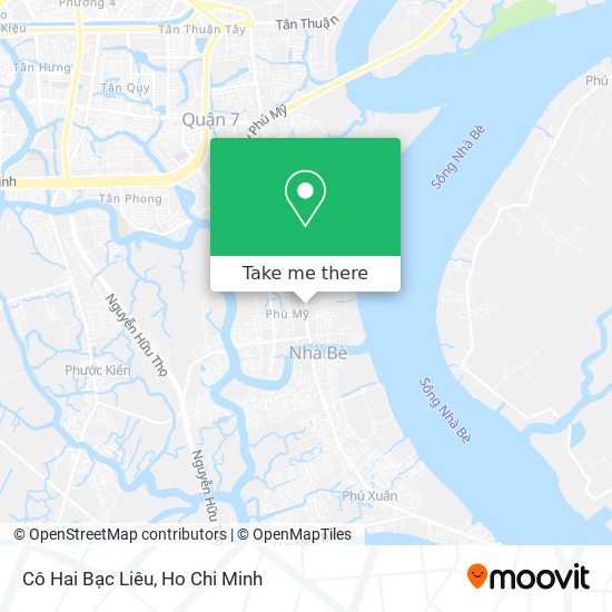 Cô Hai Bạc Liêu map