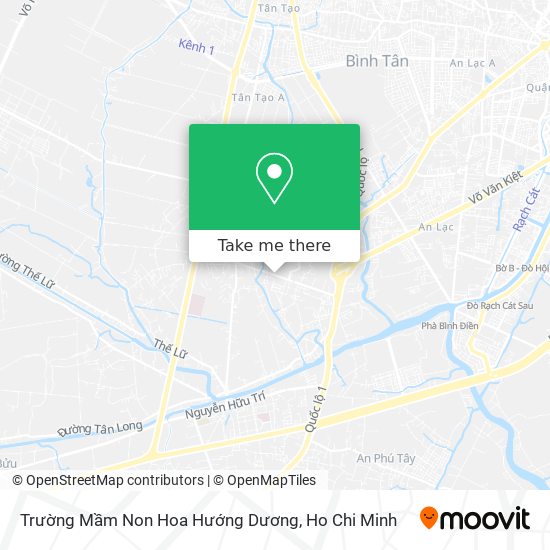 Trường Mầm Non Hoa Hướng Dương map