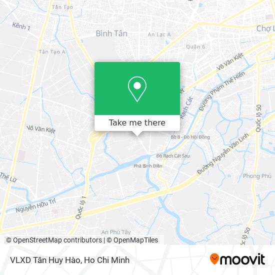 VLXD Tân Huy Hào map