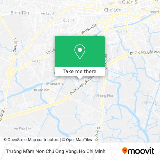 Trường Mầm Non Chú Ong Vàng map
