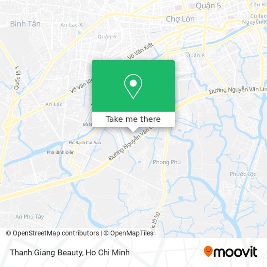 Thanh Giang Beauty map