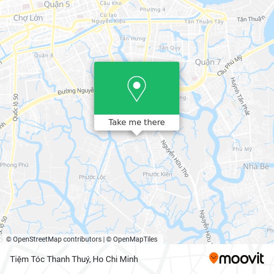 Tiệm Tóc Thanh Thuý map