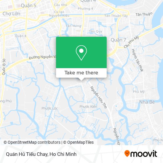 Quán Hủ Tiếu Chay map