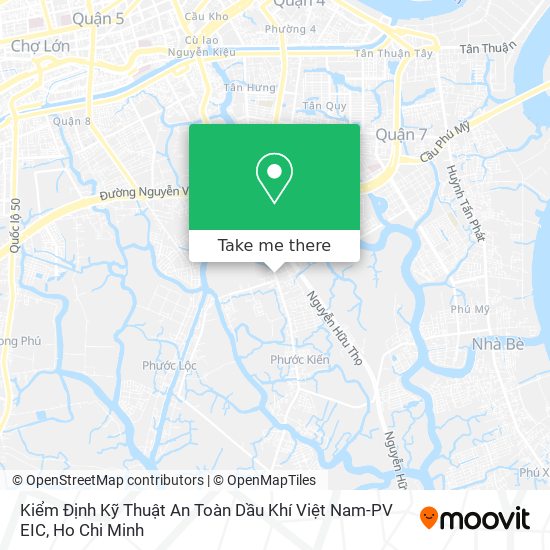 Kiểm Định Kỹ Thuật An Toàn Dầu Khí Việt Nam-PV EIC map