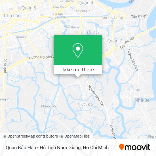 Quán Bảo Hân - Hủ Tiếu Nam Giang map