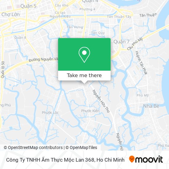 Công Ty TNHH Ẩm Thực Mộc Lan 368 map