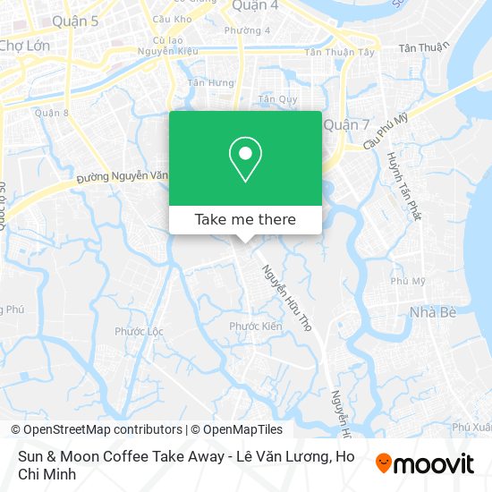 Sun & Moon Coffee Take Away - Lê Văn Lương map