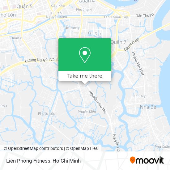 Liên Phong Fitness map