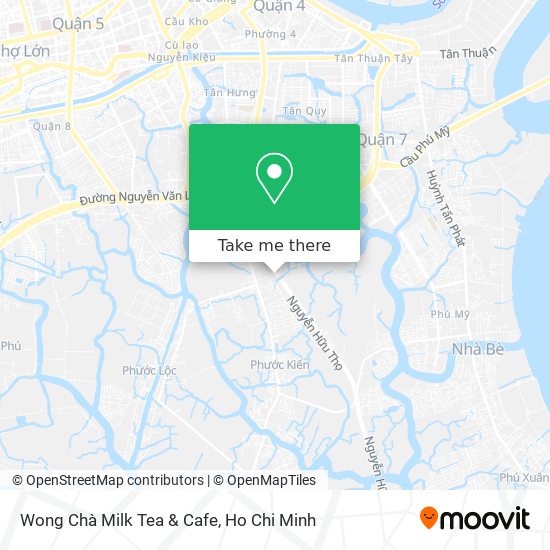 Wong Chà Milk Tea & Cafe map