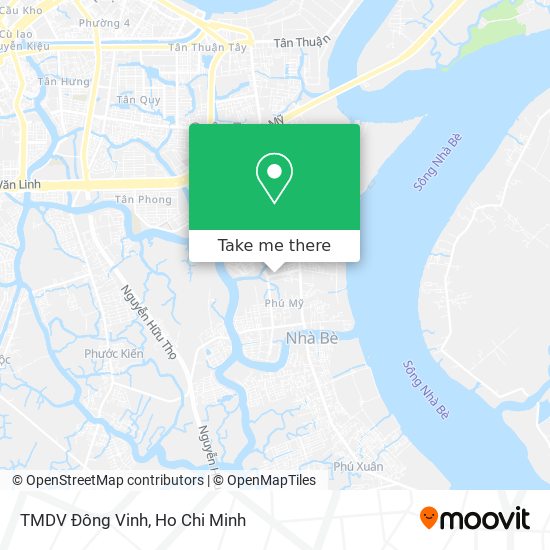 TMDV Đông Vinh map