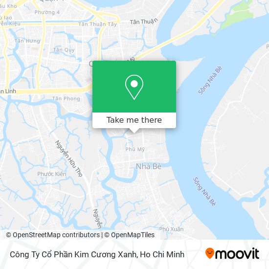 Công Ty Cổ Phần Kim Cương Xanh map