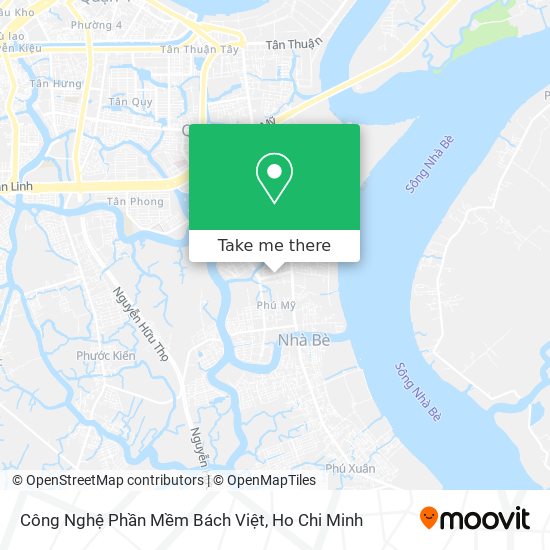 Công Nghệ Phần Mềm Bách Việt map