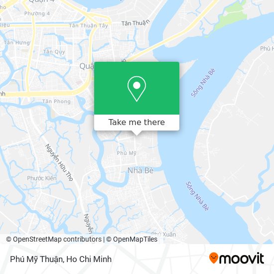 Phú Mỹ Thuận map