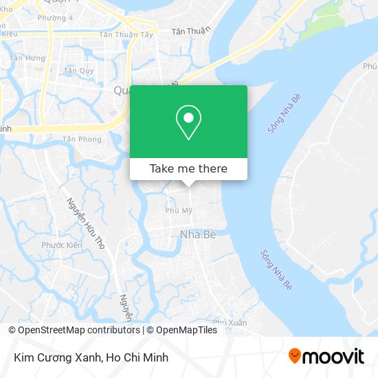 Kim Cương Xanh map