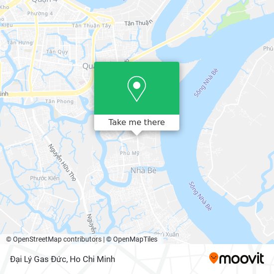 Đại Lý Gas Đức map