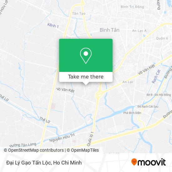 Đại Lý Gạo Tấn Lộc map
